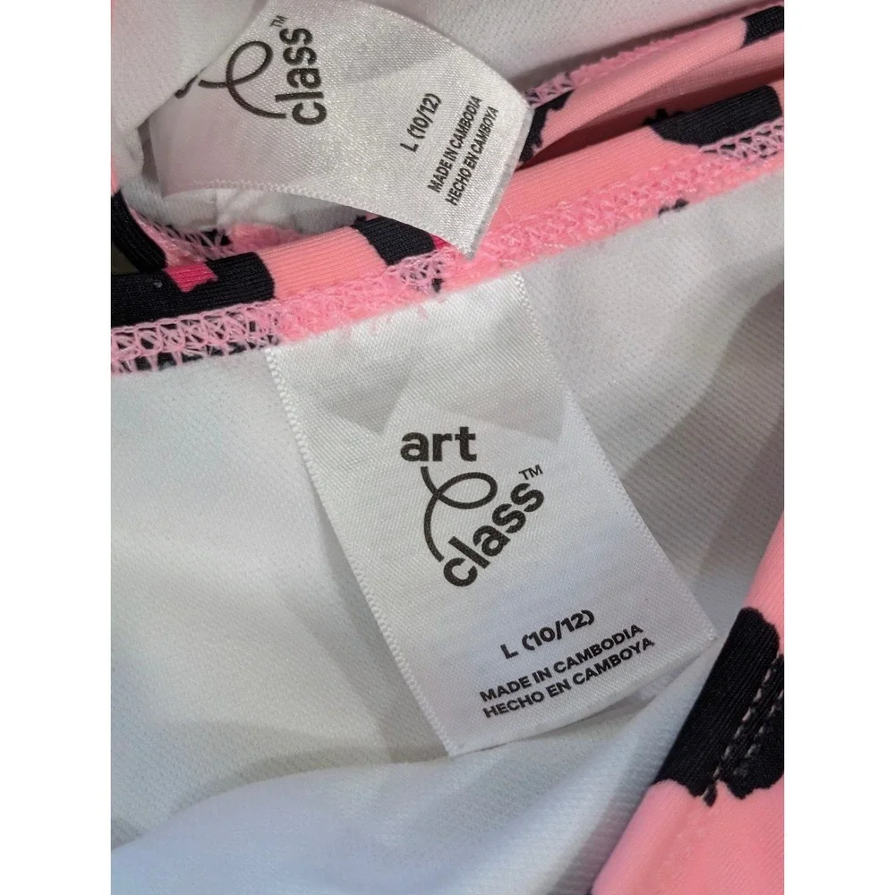 Girls Swimsuit Bundle Size L (10/12) Art Class 4 Two-Piece Swim Sets NWOT
